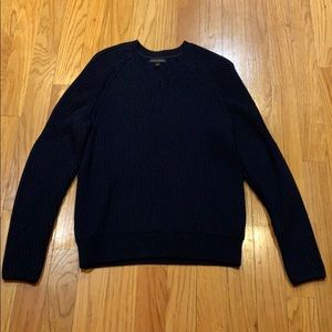 Banana Republic Navy V Neck Sweater